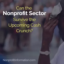 Can the Nonprofit Sector Survive the Upcoming Cash Crunch?